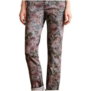 Floral Print Women Jeans